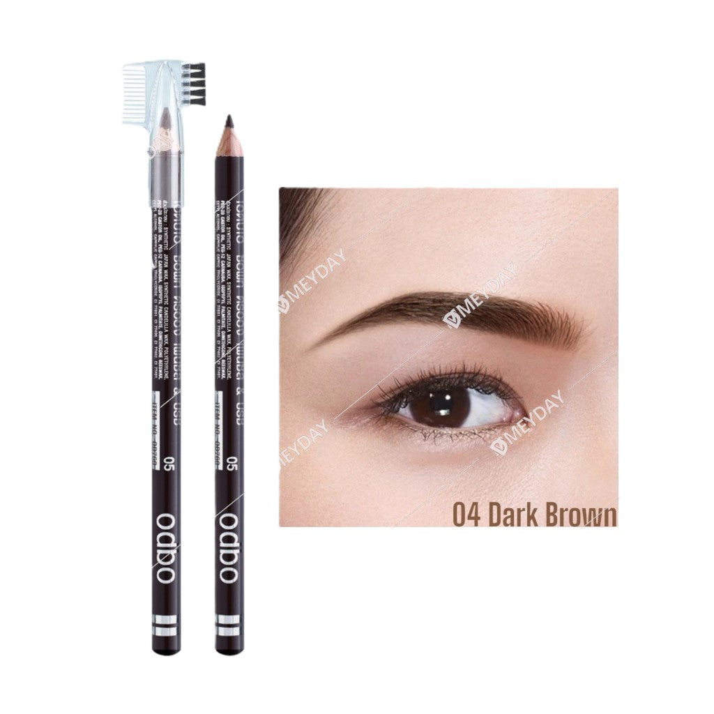 ODBO SOFT DRAWING PENCIL AND BRUSH OD760 #04 DARK BROWN