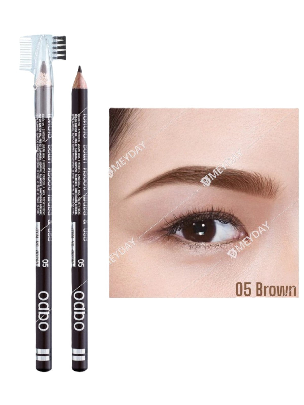 ODBO SOFT DRAWING PENCIL AND BRUSH OD760 #05 BROWN Main image
