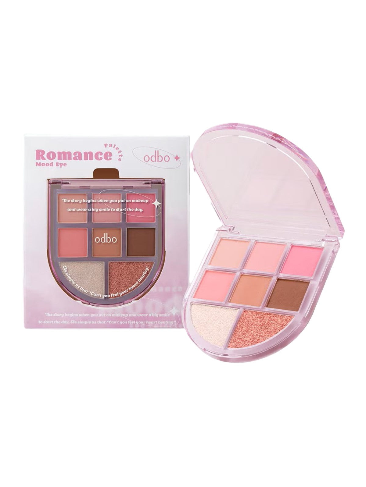 ODBO ROMANCE MOOD EYE PALETTE #02 OD2023