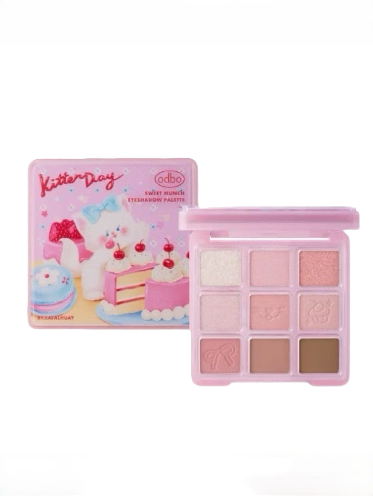 ODBO KITTEN DAY SWEET MUNCH EYESHADOW PALETTE Main image