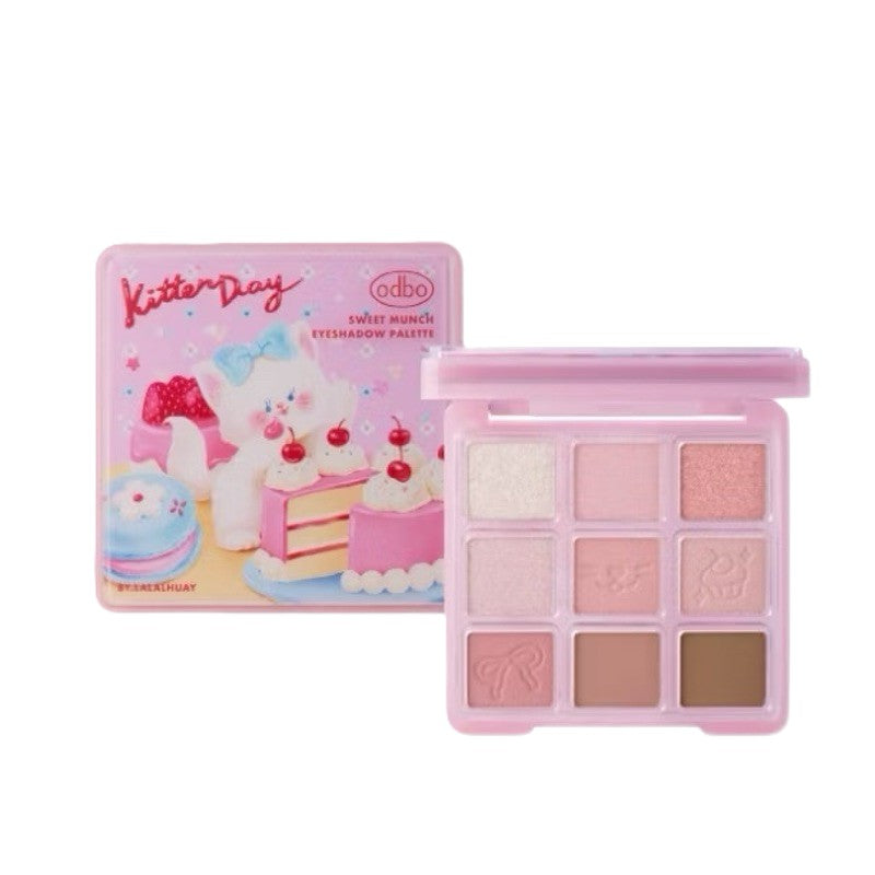 ODBO KITTEN DAY SWEET MUNCH EYESHADOW PALETTE