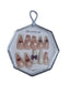 DA.MENG FAKE NAILS RIBBON HEART 12 PCS