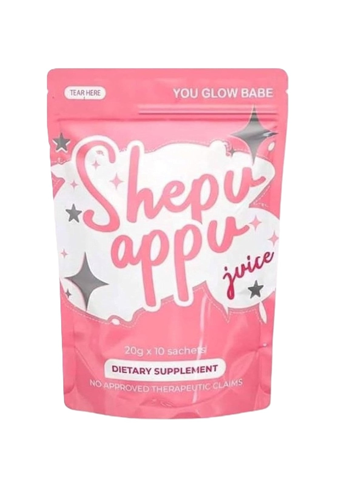 YOU GLOW BABE SHEPU APPU JUICE 10 SACHETS X 15G