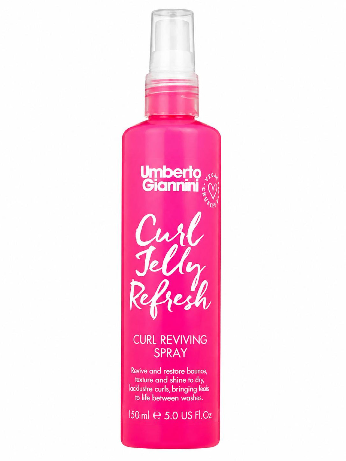 UMBERTO GIANNINI CURL JELLY REFRESH CURL REVIVING SPRAY 150ML