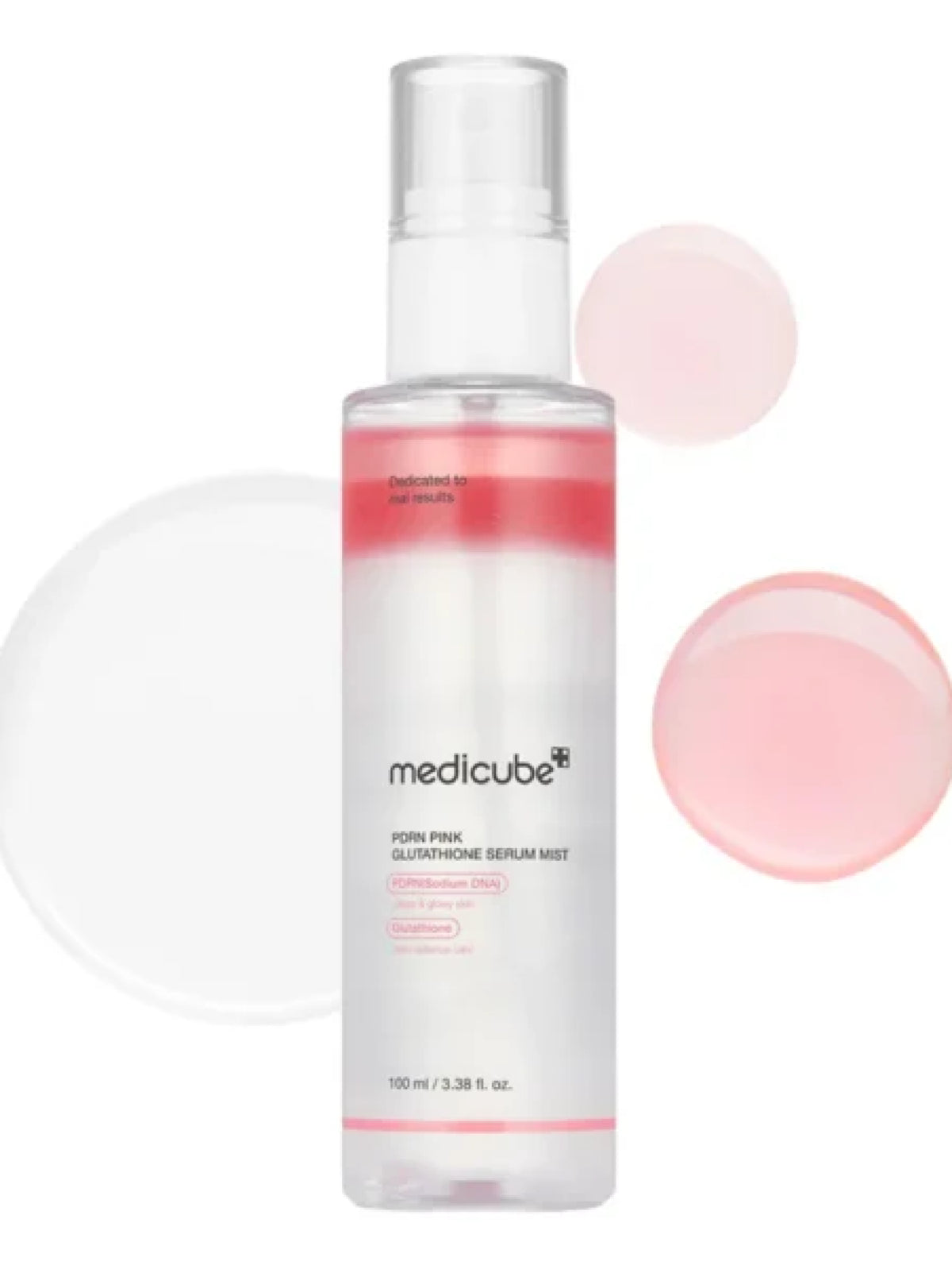 MEDICUBE PDRN PINK GLUTATHIONE SERUM MIST 100ML Main image