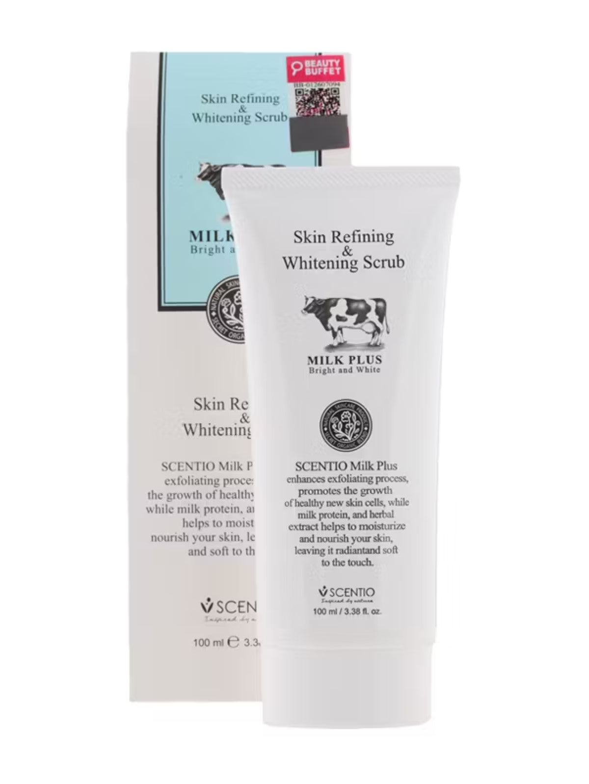 SCENTIO SKIN REFINING AND WHITENING SCRUB 100ML