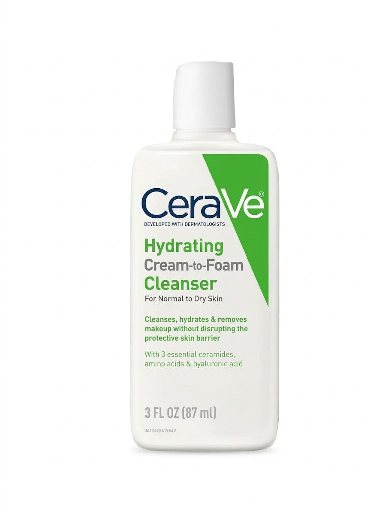 CERAVE HYDRATING CREAM TO FOAM CLEANSER 87ML Main image